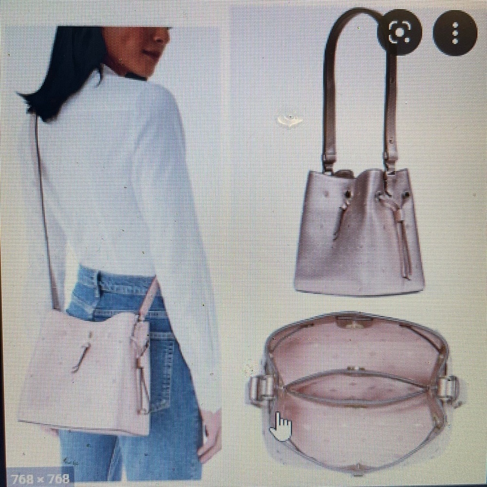 Kate spade studded bucket purse